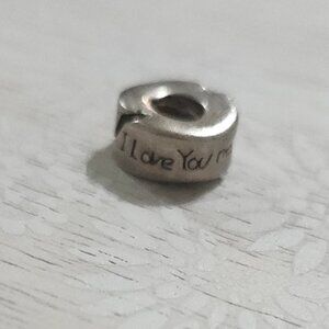 CHAMILIA Sterling Silver I Love You More Bead Charm